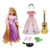 Disney Store Official Rapunzel Story Doll for Kids, Tangled, 28cm/11”, With Pascal, 2 Outfits, - Image 8
