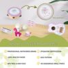 WoodenEdu Kids Guitar for Girls, Wooden Musical Instruments Toys with Ukulele, Tambourine, Maracas, - Image 8