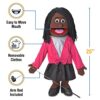 Silly Puppets 25" Barbara, Black Mom/Teacher, Full Body, Ventriloquist S - Image 4