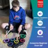 ROCKSOCKI Electric Drum Set, 7-Pad Kids Electronic Drum Set with Headphone Included, Roll-up Drum - Image 3