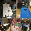 FZYE 3-in-1 Multi Arcade Competition Game Table Set, with Pool Billiards, Table Tennis, Air Hockey, - Image 4
