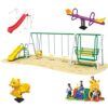 Rainbow Toys Offers Outdoor Play Set Kids Slide Freestanding Climber, Swingsets, Playground Jungle - Image 2