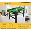 FZYE 3-in-1 Multi Arcade Competition Game Table Set, with Pool Billiards, Table Tennis, Air Hockey, - Image 8