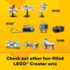 LEGO Creator 3 in 1 Flowers in Watering Can Building Toy, Transforms from Watering Can to Rain Boot - Image 7