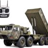 WGHH Dump Truck Military Truck,1/12 2. 4G 8 X 8 RC Car for Children, Educational Toys Armored - Image 4