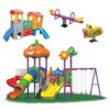 Rainbow Toys Kids Playsets adventure & Outdoor Playground Equipment All In One Set Slide for kids - Image 2