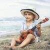 hhobby stars Kids Guitar Musical Toy Ukulele Classical Instrument(Brown),with Extra Harmonica 16 - Image 7