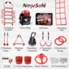 Ninja Obstacle Course for Kids Backyard - 10 Durable Obstacles and 15m Slackline - Outdoor Playset - Image 4