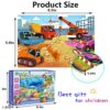 RANSUNN Puzzles for Kids Ages 3-5, 24 Piece Colorful Wooden Puzzles for Toddler Children Learning - Image 7