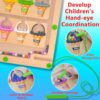 MTYOKILN Magnetic Color & Number Maze - Montessori Wooden Color Matching Learning Counting Puzzle - Image 5
