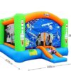 WRJY Kid Inflatable Castles Outdoor Trampoline Indoor Small Children s Air Cushion Toy Pool Children - Image 7