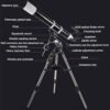 Telescopes Portable Refractor Telescope Outdoor Monocular Space Astronomical Telescope Refractor - Image 4
