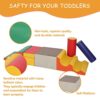 TOLEAD Toddler Foam Climbing Set Indoor - Kids Climb & Crawl Soft Activity Playset - Toddler Climber - Image 3