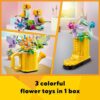 LEGO Creator 3 in 1 Flowers in Watering Can Building Toy, Transforms from Watering Can to Rain Boot - Image 3