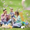 Lydaz Bubble Mower For Toddlers, Kids Blower Machine Lawn Games, Outdoor PUSh Toys, Christmas - Image 4