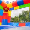 HeroKiddo Block Party Inflatable Water Slide Bounce House Combo with Splash Pool (with Air Blower), - Image 6