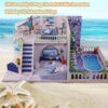 UDYGQM Romantic and Cute Dollhouse Miniature DIY House Kit Creative Room Perfect DIY Gift for - Image 5