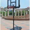 ZAIHW Portable Boards Portable Height-Adjustable Basketball Hoop Stand Goal System Steel Pole with - Image 4