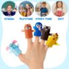 COcnny Animal Finger Puppets Crafts - 20pcs DIY Farm Felt Hand Puppet Making Kit for Kids, Make Your - Image 7