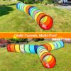 Moncoland Kids Play Tunnel Tent for Toddlers, Colorful Pop Up Crawl Tunnel Toy for Baby or Pet with - Image 8