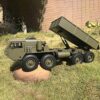 WGHH Dump Truck Military Truck,1/12 2. 4G 8 X 8 RC Car for Children, Educational Toys Armored - Image 6