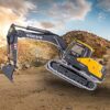 Remote Control Excavator Toy 1/14 Scale RC Excavator,Full Functional Construction Vehicles - Image 3