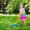 Lydaz Bubble Mower For Toddlers, Kids Blower Machine Lawn Games, Outdoor PUSh Toys, Christmas - Image 3