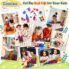 Coodoo Magnetic Building Tiles Kids Toys STEM Magnetic Blocks Sensory Toys Kids Games Magnet - Image 5
