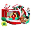 AirMyFun Inflatable Christmas Bounce House with Slide Inflatable Santa Claus Snow House Bouncy House - Image 8