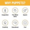 Silly Puppets Ventriloquist Style Puppet (25in) - Image 5