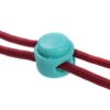 west coast paracord double barrel cord lock draw string toggle - & pack 1000 pack pink - Image 3