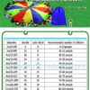 Rainbow Play Parachute Portable outdoor Games parachute, Kindergarten kids color perception physical - Image 4