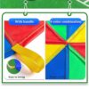 Rainbow Play Parachute Portable outdoor Games parachute, Kindergarten kids color perception physical - Image 6