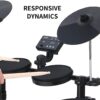 XINYIFU Electronic Drum, Electric Drum Set 8 Piece Electronic Drum Kit for Adult Beginner with 144 - Image 4