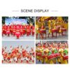 Hand-Painted Flat Drums Dragon Drums Dragon And Phoenix Drums Gong Drums Big Drums Contains Drum - Image 6
