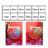 Cowhide Drums Chinese Red Drum/Dragon Drum Adult War Drum Awe-Inspiring Gong Drum Temple Drum - Image 3