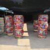 Cowhide Drums Chinese Red Drum/Dragon Drum Adult War Drum Awe-Inspiring Gong Drum Temple Drum - Image 7