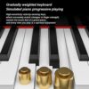 GAGALU 88-Key Standard Hammer Keyboard, Including Music Stand + Power Supply + Three Pedals, 128 - Image 4