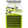 1100MM Wingspans Remote Control Airplane RC Airplane RC Plane With Reflex Gyro 3S Aerobatic, PNP - Image 7
