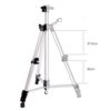 BGSFF Easel Reinforced Artist Easel Stand Extra Thick Aluminum Metal Tripod Display Easel 54 * 460CM - Image 7