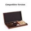 ksamwjf Board Game Set, Magnetic Glass Chess, Classic Chess Set, With Wooden Chess Board ＆ Pieces - Image 6