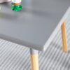 ACEssentials Beech Wood Dipped Kids Table and Stools, 18.9" x 31.4" x 23.6", Gray (3 Piece Set) - Image 12