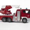 Bruder Scania R-Series Fire Engine Slewing Ladder, Water Pump and Lights and Sounds Module - Image 9