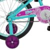 Schwinn Elm Girls Bike For Toddlers And Kids, 18-Inch Wheels, Teal - Image 6