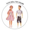 TEMI Villa Toy for 3 4 5 6 Year Old Girls - 4 Storeys 10 Rooms Villa Playset with 2 Doll Toy - Image 8