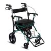 MYIME Rollators 4 Wheel With Seat And Basket, Aluminium Four Wheeled Rollator Walking Aid Brakes and - Image 2
