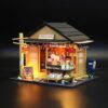 Dollhouse Miniature with Furniture, DIY Dollhouse Kit, 3D Assembled Handmade House Mini Cabin Toy, - Image 3