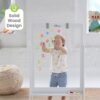 Little Partners® Peek-A-Boo Art Easel - Two Sided Clear Plexi Glass Paint Easel - Easy Erase Acrylic - Image 5