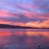 Purple Sunset Lake - 15000 Piece Wooden Puzzle - Family Time Brain Challenge Puzzle - Image 3