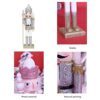 Christmas Nutcracker Decorations, 31cm Nutcracker Soldier Puppet Wood Material, Traditional Retro - Image 5